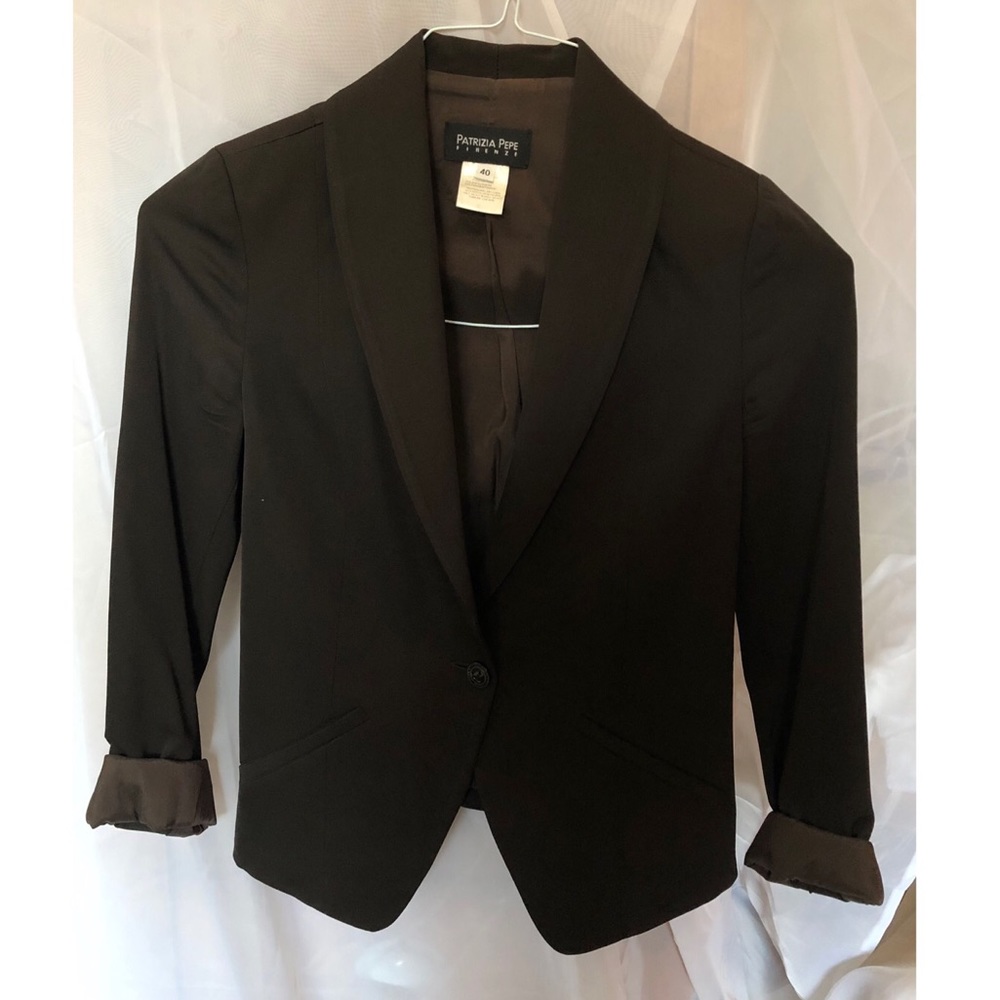 Brown Patrizia Pepe blazer